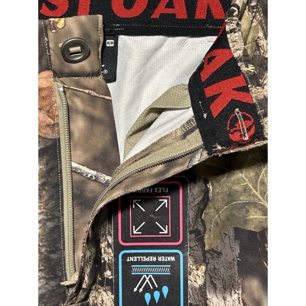 Mens Mossy Oak Break Up Country Camouflage Cargo Baggy Pants Size M 37X32.5 NWT - Picture 14 of 16